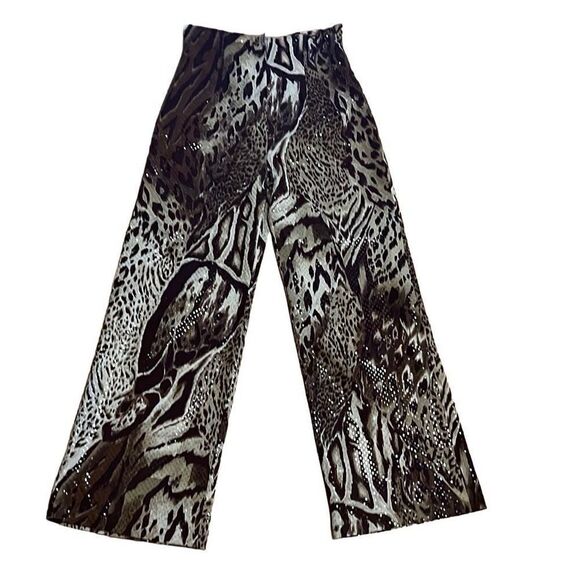 New Lloyd Klein Leopard Giraffe Pants - Picture 5 of 12